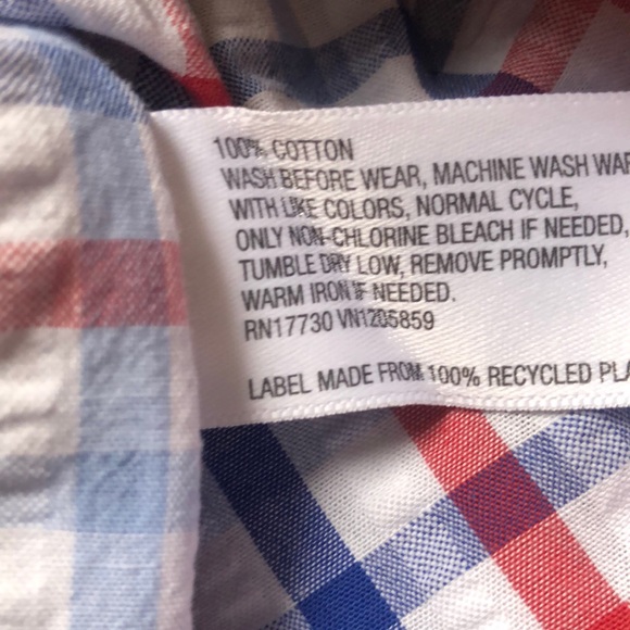 Cat & Jack Boys' Short Sleeve Button-Down Shirt - Picture 4 of 4